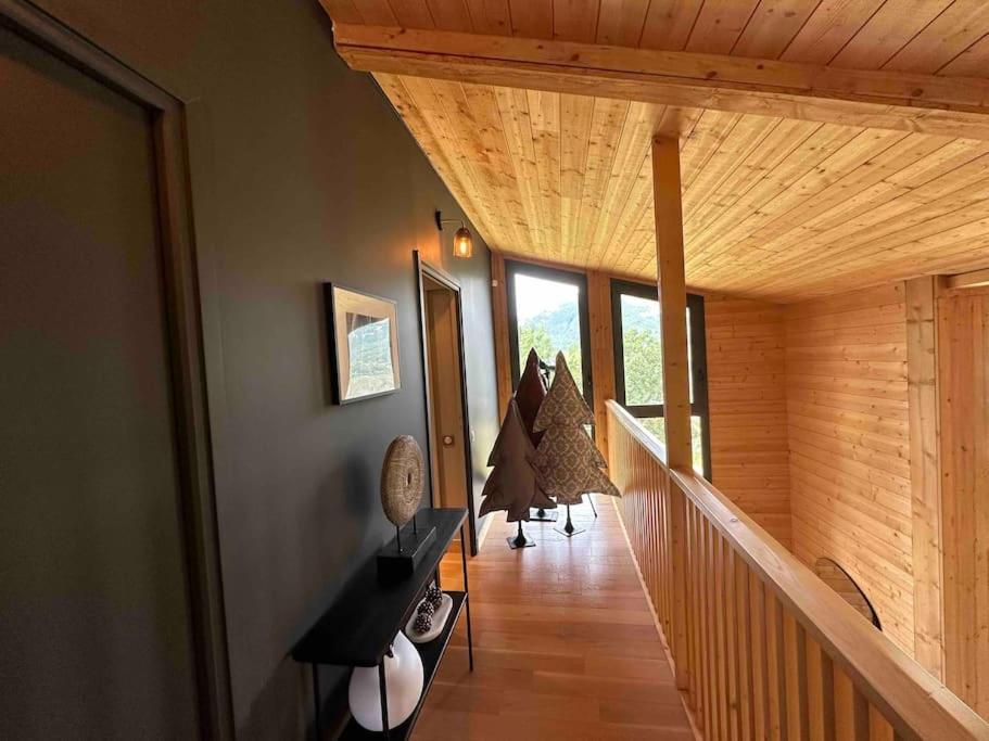 Chalet D'Architecte Avec Vue Panoramique Allos Bagian luar foto