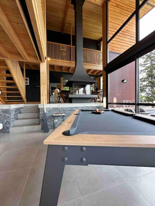 Chalet D'Architecte Avec Vue Panoramique Allos Bagian luar foto